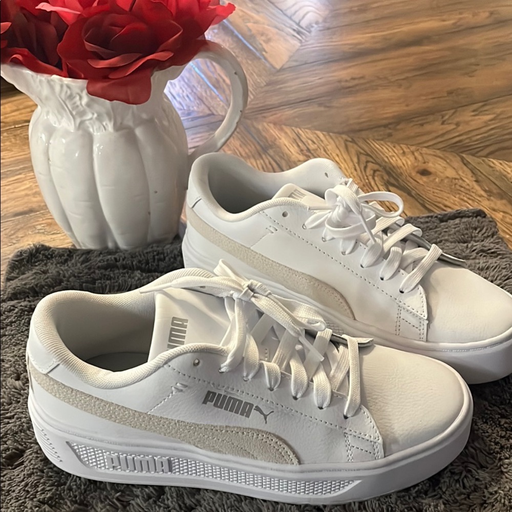 PUMA Women's White Sneakers